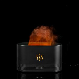 Molti Увлажнитель-ароматизатор с имитацией пламени Fuego ver.2, черный