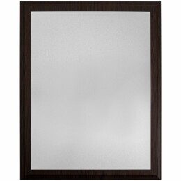 сделано в России Плакетка Plaque XL, венге с серебристой пластиной