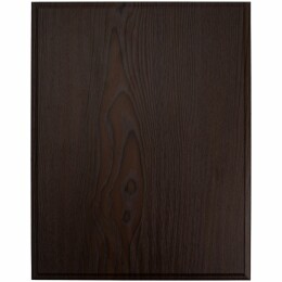 сделано в России Плакетка Plaque XL, венге с серебристой пластиной