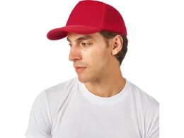 US Basic Бейсболка с сеткой Newport, красный