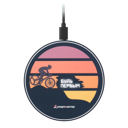 Portobello Зарядные станции Беспроводное зарядное устройство с подсветкой 15W Auris, синее