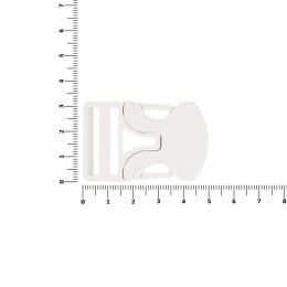 сделано в России Застежка-пряжка односторонняя Triden, белый