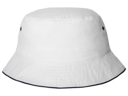 US Basic Панама с контрастной окантовкой , белый/темно-синий