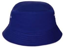 US Basic Панама с контрастной окантовкой , классический синий/белый