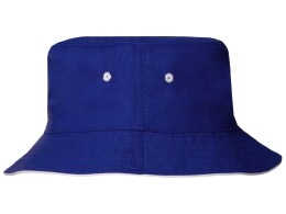 US Basic Панама с контрастной окантовкой , классический синий/белый