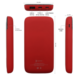 Разное Набор Bplanner Power (красный с чёрным)