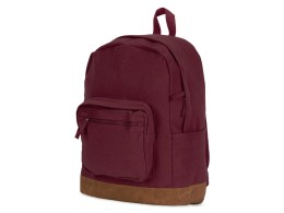 Разное Рюкзак Shammy с эко-замшей для ноутбука 15", бордовый