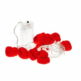 Разное Гирлянда Cosy Poms, красная