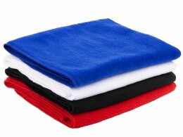 Molti Шарф Fleecy, черный