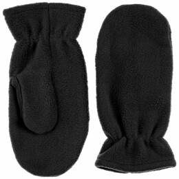 Molti Варежки Fleecy, черные