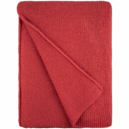 Very Marque Плед Knitly, красный (коралл)