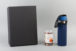 mid-oceangift Набор подарочный "Pleasure": термос "Остин", специи синий