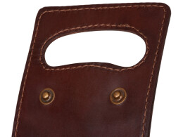 Разное Футляр-тубус из натуральной кожи: материал: натуральная кожа КРС, цвет коричневый