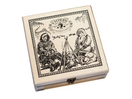 Сугревъ Подарочный набор c чаем "Сокровища Севера" в деревянной шкатулке