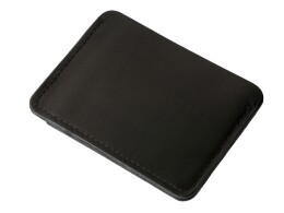 Разное Картхолдер кожаный для автодокументов, черный