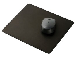 Разное Кожаный коврик для мышки, черный