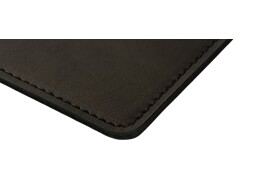 Разное Кожаный коврик для мышки, черный