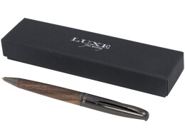 Luxe Шариковая ручка с деревянным корпусом Loure, черный/коричневый (Р)