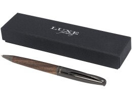 Luxe Шариковая ручка с деревянным корпусом Loure, черный/коричневый (Р)