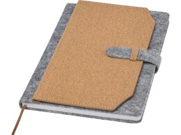 Разное Viviana блокнот формата А5 из переработанного фетра и пробкового дуба - Натуральный