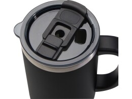 Разное Sydney медная кружка с двойными стенками, сертифицированная согласно RCS, с вакуумной изоляцией и соломинкой, 1200 мл - сплошной черный