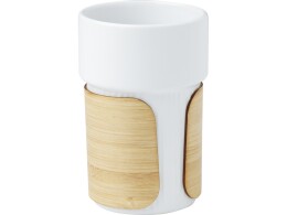 Разное Fika стакан 340 мл с бамбуковым чехлом - Белый