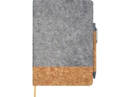 Разное Veronica блокнот формата A5 в твердой обложке - Серый / Натуральный