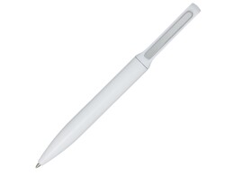 Разное Blanca шариковая ручка из переработанного алюминия - Белый, черные чернила