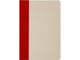 Разное Liliana блокнот формата А5 в твердой обложке из пластика из сахарного тростника - красный кирпичный