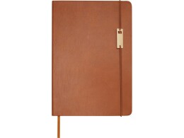 Luxe Legato блокнот формата А5 с набором из шариковой ручки и ручки-роллера - Коричневый