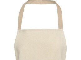 Разное Nia фартук из переработанного хлопка плотностью 200 г/м² - бежевый овсяный