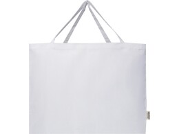 Разное Odessa большая эко-сумка из переработанного хлопка, сертифицированного согласно GRS, плотностью 220 г/м² - Белый