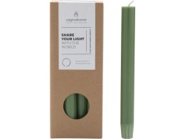 Originalhome Originalhome столовая свеча, набор 10 шт. - Зеленый яркий