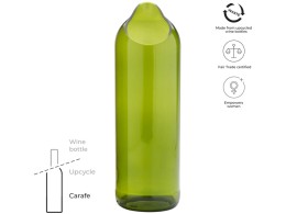 Originalhome Originalhome ваза-бутылка - Зеленый