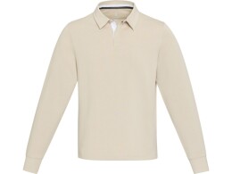 Elevate Clyde толстовка-поло унисекс для регби - Oatmeal