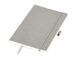 Lettertone Блокнот из моющегося крафта и каменной бумаги А5 "Fleekstone", гибкая обложка, серый (Р)