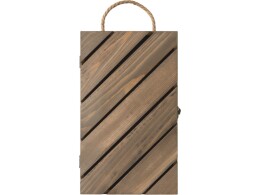 Разное Коробка подарочная из массива дерева для 2х бутылок