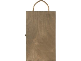 Разное Коробка подарочная из массива дерева для 2х бутылок