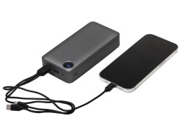 Evolt Внешний аккумулятор «Mild Pro» c быстрой зарядкой QC/PD, 20 000 mAh, серый