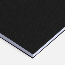 сделано в России Блокнот Salvador в клетку, черный