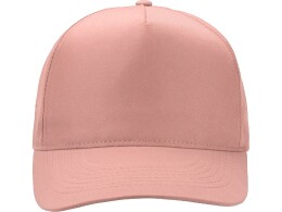 US Basic Бейсболка "Poly" 5-ти панельная 120гр, лососевый