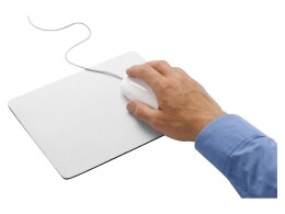 Разное Коврик для мыши "Heli", белый (Р)