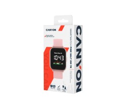 CANYON Смарт-часы со встроенным плеером Canyon SaltSW-78, розовый (Р)