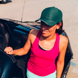 Textile Бейсболка ESTORIL, 6 клиньев, застежка на липучке