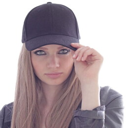 Textile Бейсболка PILOT, 6 клиньев, металлическая застежка