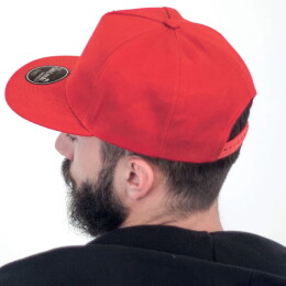 Textile Бейсболка SNAP FIVE, 5 клиньев, пластиковая застежка