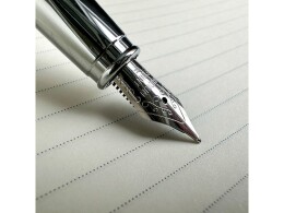 Bruno Visconti Ручка металлическая перьевая "Sienna" софт-тач, синий