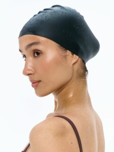 Разное Шапочка для плавания Aquasana, черная