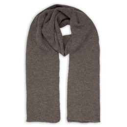 Textile Шарф вязаный двойной "WIND SCARF"_серый,100% акрил