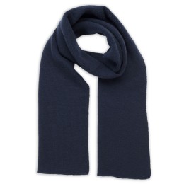 Textile Шарф вязаный двойной "WIND SCARF"_темно синий,100% акрил